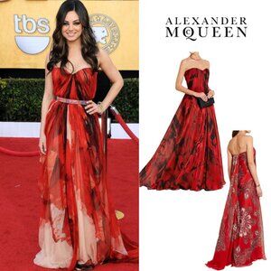 ALEXANDER MCQUEEN Strapless Dress - Size 44